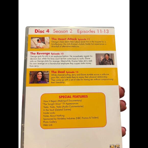Seinfeld Seasons 1 & 2 DVD Set - Iconic Comedy Series - Picture 8 of 9